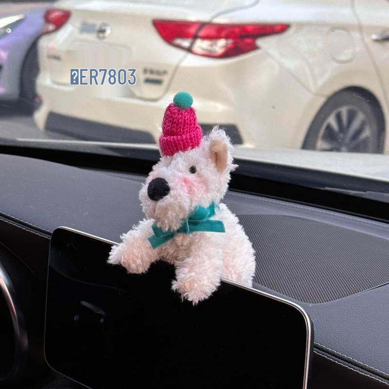West Highland White Terrier Car Ornament: Interior Decoration for Tesla & BMW
West Highland White Terrier Car Ornament: Interior Decoration for Tesla & BMW