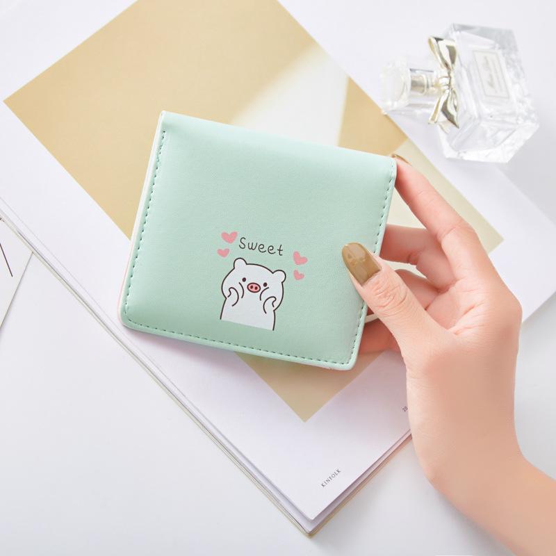 Cute Cartoon Pig Print Short Wallet for Women Leather Credit Card Bag Korean Version Girl s Purse Students Small Square Wallets
Cute Cartoon Pig Print Short Wallet for Women Leather Credit Card Bag Korean Version Girl s Purse Students Small Square Wallets