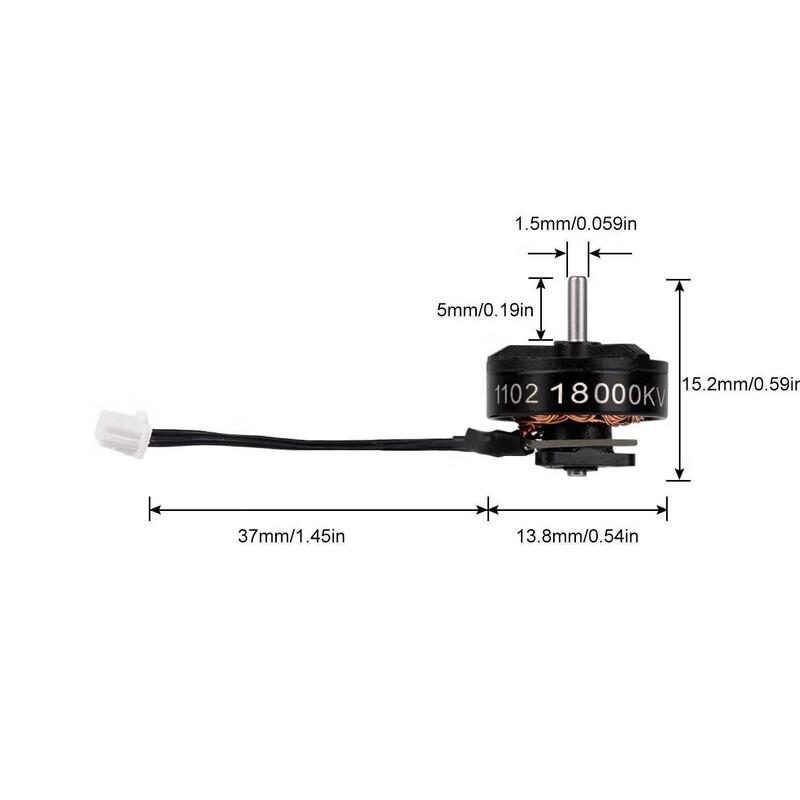Безколекторний двигун BETAFPV 1102-22000KV 1S для дрона CetusPro
Безколекторний двигун BETAFPV 1102-22000KV 1S для дрона CetusPro