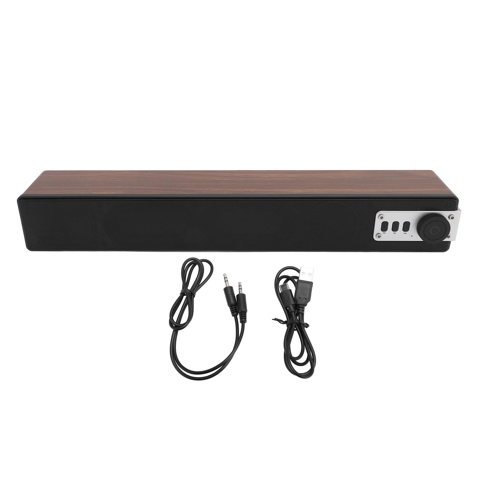 Портативный Bluetooth Soundbar Двойной динамик Компактный многофункциональный телефон Планшетный ноутбук Компьютер темно-коричневого
Портативный Bluetooth Soundbar Двойной динамик Компактный многофункциональный телефон Планшетный ноутбук Компьютер темно-коричневого