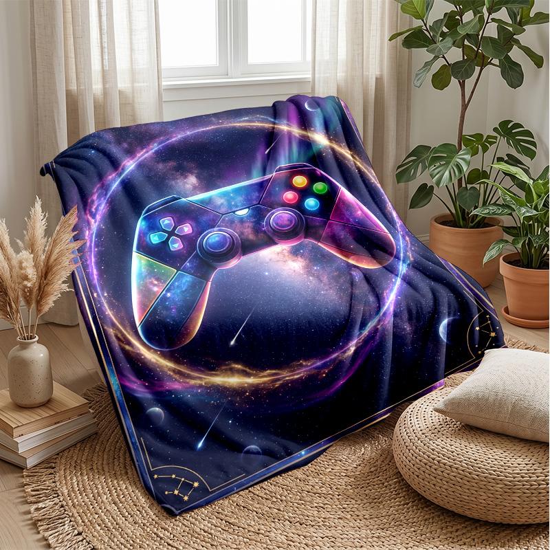 Cosmic Gamepad blanket Personalized Name Flannel Blanket Soft Cozy Plush Throw for Sofa Bed Lightweight Home Decor 75x90cm
Cosmic Gamepad blanket Personalized Name Flannel Blanket Soft Cozy Plush Throw for Sofa Bed Lightweight Home Decor 75x90cm