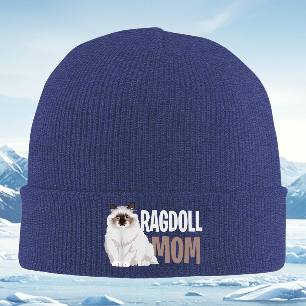 Ragdoll cat with the word Mom Men Women Unisex Knitted Hat Beanie Pullover Cap Winter Thermal Warm Christmas Outdoor Cycling Hik
Ragdoll cat with the word Mom Men Women Unisex Knitted Hat Beanie Pullover Cap Winter Thermal Warm Christmas Outdoor Cycling Hik