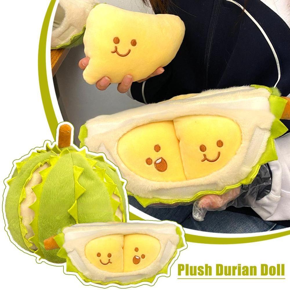 Detachable Decompression Toy Durian Fruit Shape Stuffed Toy New Plush Toy Gifts for Children 
Detachable Decompression Toy Durian Fruit Shape Stuffed Toy New Plush Toy Gifts for Children