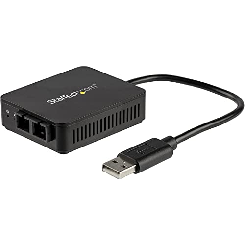 USB to Fiber Optic Converter - 100BaseFX SC - MM - Windows / Mac / Linux - USB to Ethernet Adapter - USB Network Adapter
USB to Fiber Optic Converter - 100BaseFX SC - MM - Windows / Mac / Linux - USB to Ethernet Adapter - USB Network Adapter