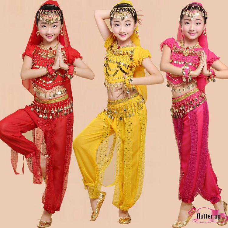 Girls Ethnic Dance Costumes for Indian and Belly Dance Performances S for height 85-105cm
Girls Ethnic Dance Costumes for Indian and Belly Dance Performances S for height 85-105cm