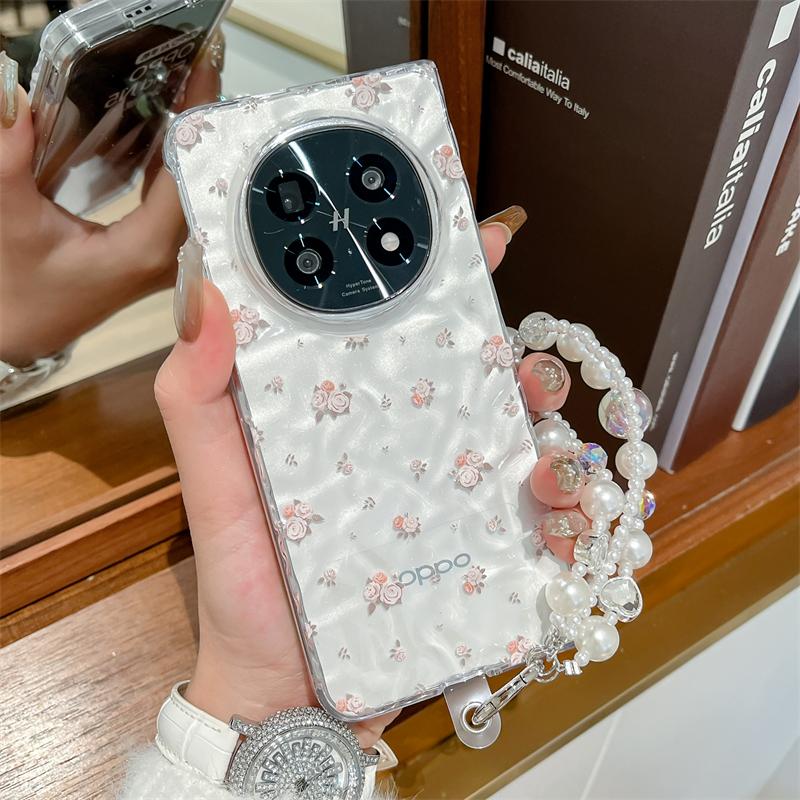 For OPPO Find N5 Case Waves Clear Small Rose Flower Print pattern Mobile Phone Cover With Bracelet OPPO Find N5
For OPPO Find N5 Case Waves Clear Small Rose Flower Print pattern Mobile Phone Cover With Bracelet OPPO Find N5