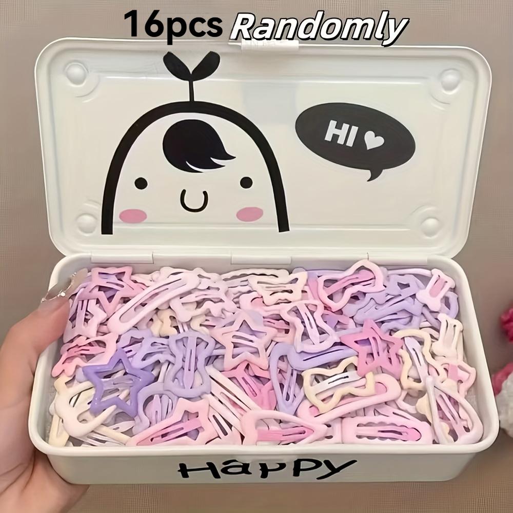16pcs Mixed Pack Of Light Pink Purple Heart-Shaped And Bow-Shaped Hair Clips Daily ,Suitable For Girls As Party Holiday Gifts.
16pcs Mixed Pack Of Light Pink Purple Heart-Shaped And Bow-Shaped Hair Clips Daily ,Suitable For Girls As Party Holiday Gifts.