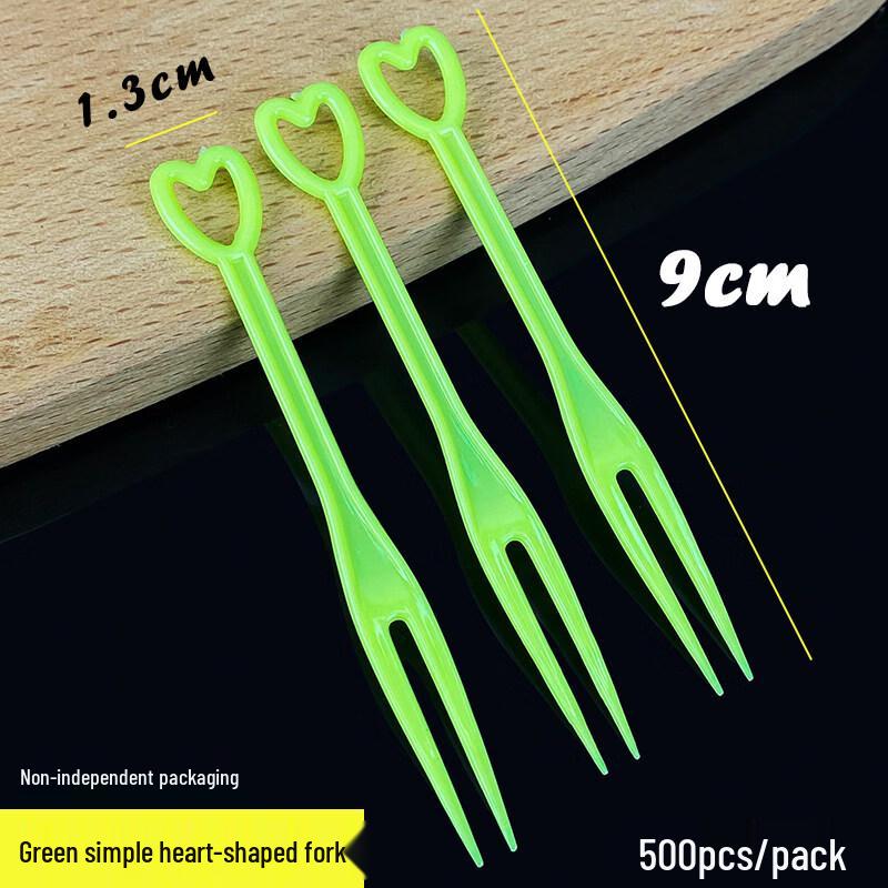 ZISIZ Individually Wrapped Disposable Plastic Fruit Forks
ZISIZ Individually Wrapped Disposable Plastic Fruit Forks
