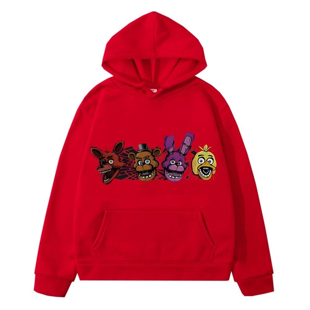 Bear Rabbit Hoodies Толстовка Fleecing Одяг для хлопчика y2k sudadera пуловер FNAF Graphic Autumn Аніме Толстовка дитячий одяг дівчина 130 червоний
Bear Rabbit Hoodies Толстовка Fleecing Одяг для хлопчика y2k sudadera пуловер FNAF Graphic Autumn Аніме Толстовка дитячий одяг дівчина 130 червоний