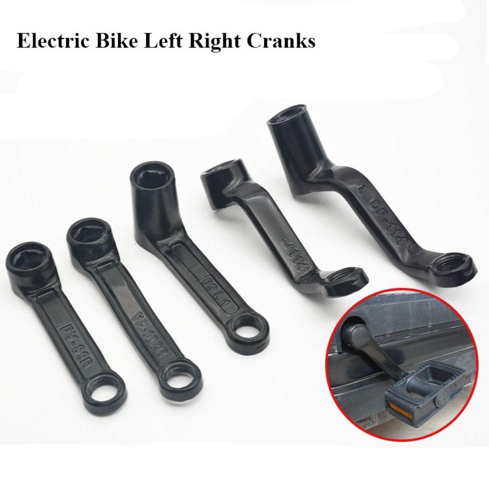 1 Pair Black Electric Bike Crank Aluminum Alloy Central Axis Pedals Electric Bike Accessories 4
1 Pair Black Electric Bike Crank Aluminum Alloy Central Axis Pedals Electric Bike Accessories 4