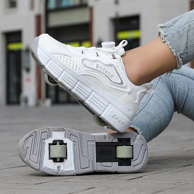 Детские роликовые кроссовки на двойных колесах для мальчиков и девочек - Новые кроссовки Flying Skate 34
Детские роликовые кроссовки на двойных колесах для мальчиков и девочек - Новые кроссовки Flying Skate 34