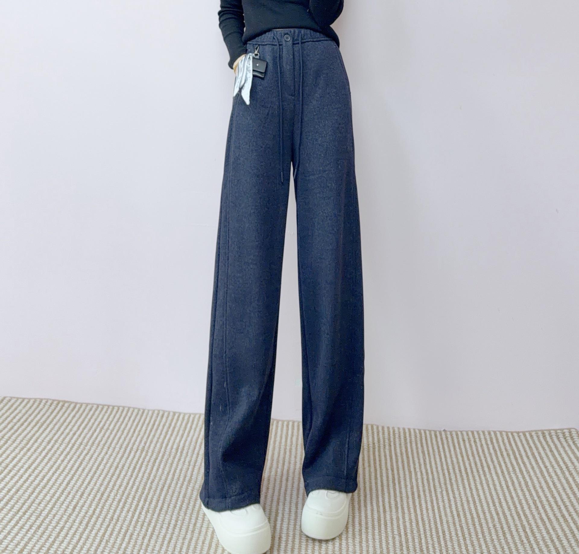 2026 Autumn/Winter High-Waisted Velvet Slim Fit Banana Pants XL (60-65 kg) Темно-синій
2026 Autumn/Winter High-Waisted Velvet Slim Fit Banana Pants XL (60-65 kg) Темно-синій