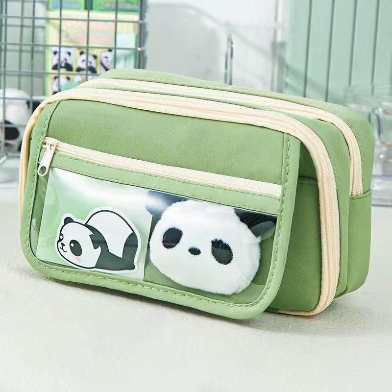 Panda Pencil Bag High Beauty Duty Girl Pencil Bag Large Capacity Junior High School Stationery Bag зелёный
Panda Pencil Bag High Beauty Duty Girl Pencil Bag Large Capacity Junior High School Stationery Bag зелёный