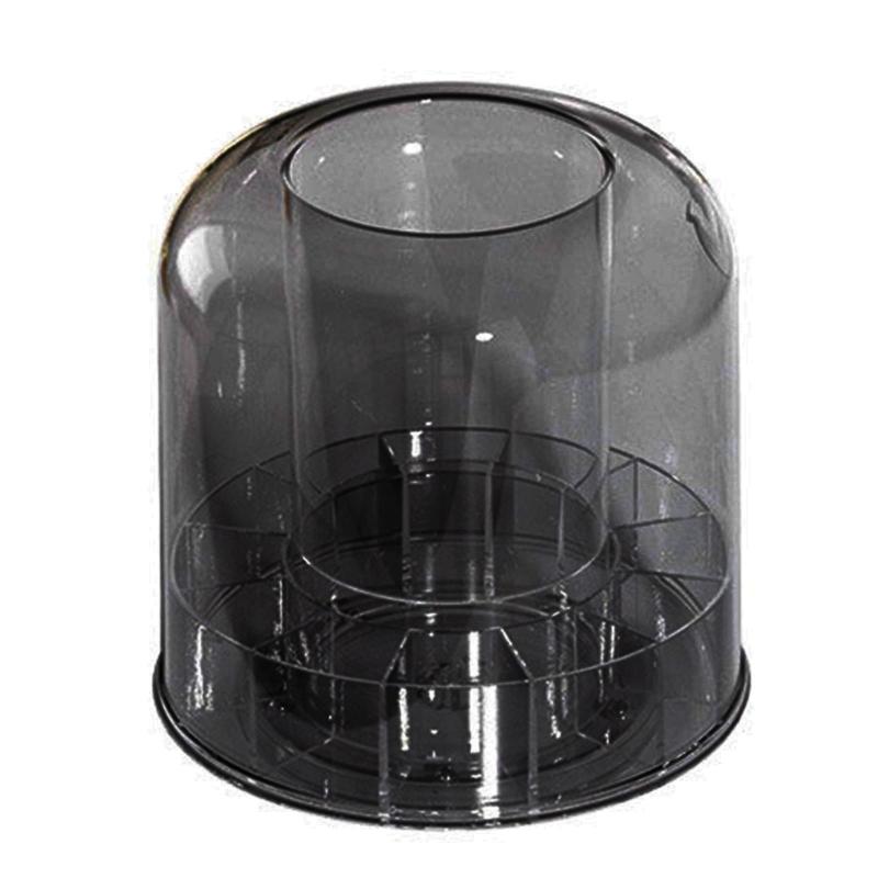 Multifunctional Rotating Makeup Storage Box For Lipsticks Brush Organizers Space Saving Elegant Design прозорий колір чорний
Multifunctional Rotating Makeup Storage Box For Lipsticks Brush Organizers Space Saving Elegant Design прозорий колір чорний