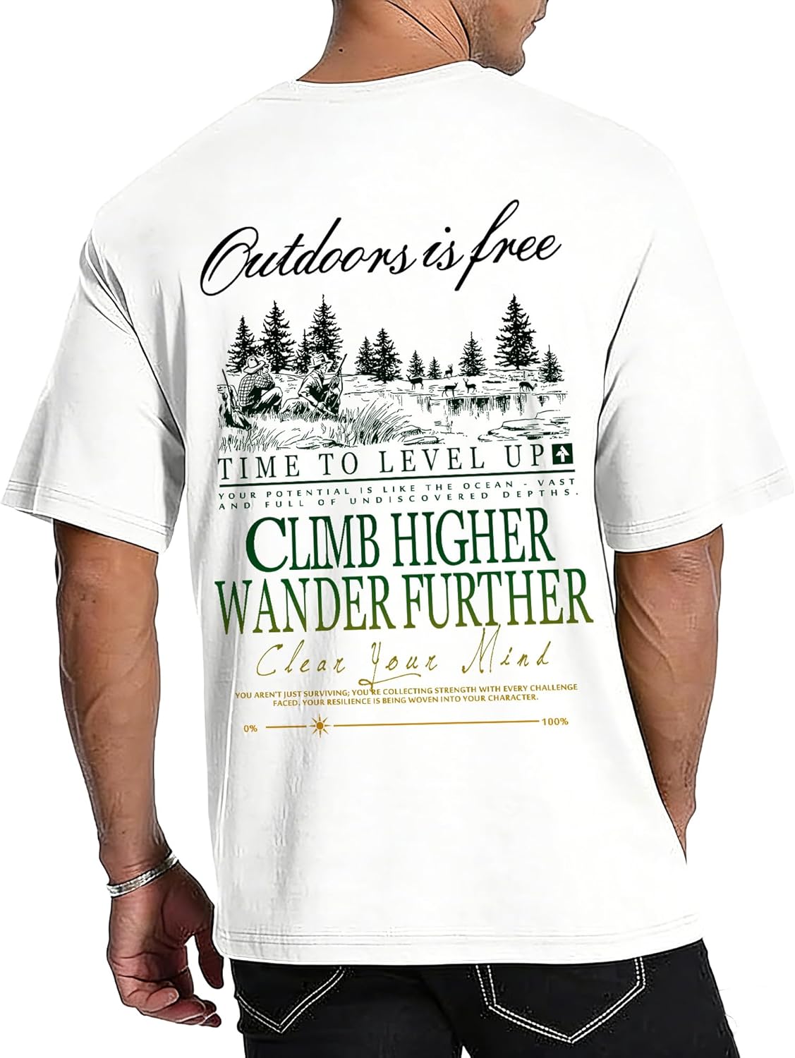 YTD Outdoors Graphic T-Shirts for Men Women Oversized Tees 5XL різнокольоровий
YTD Outdoors Graphic T-Shirts for Men Women Oversized Tees 5XL різнокольоровий