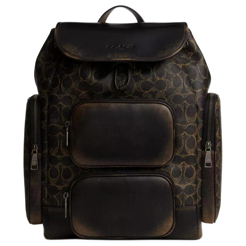 COACH backpack Finn 26 classic old flower print adjustable shoulder strap magnetic buckle drawstring double closure signature coated canvas коричневий
COACH backpack Finn 26 classic old flower print adjustable shoulder strap magnetic buckle drawstring double closure signature coated canvas коричневий