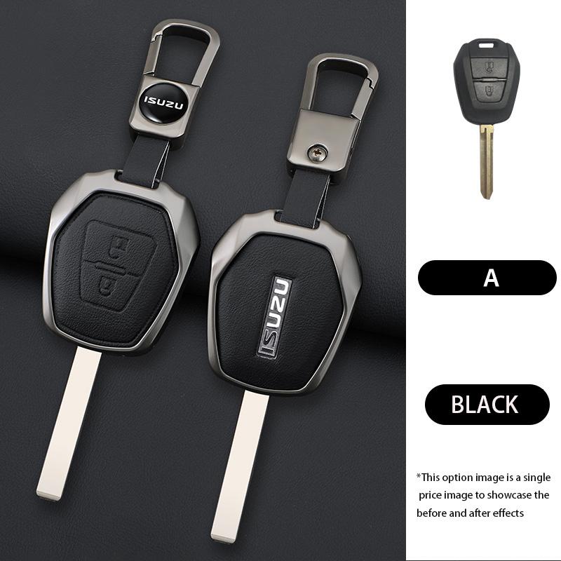 Zinc Alloy Leather Car Remote Key Fob Cover Case Protector Holder Shell for Isuzu D-max Mux Truck Dmax Auto Keychain Accessories
Zinc Alloy Leather Car Remote Key Fob Cover Case Protector Holder Shell for Isuzu D-max Mux Truck Dmax Auto Keychain Accessories