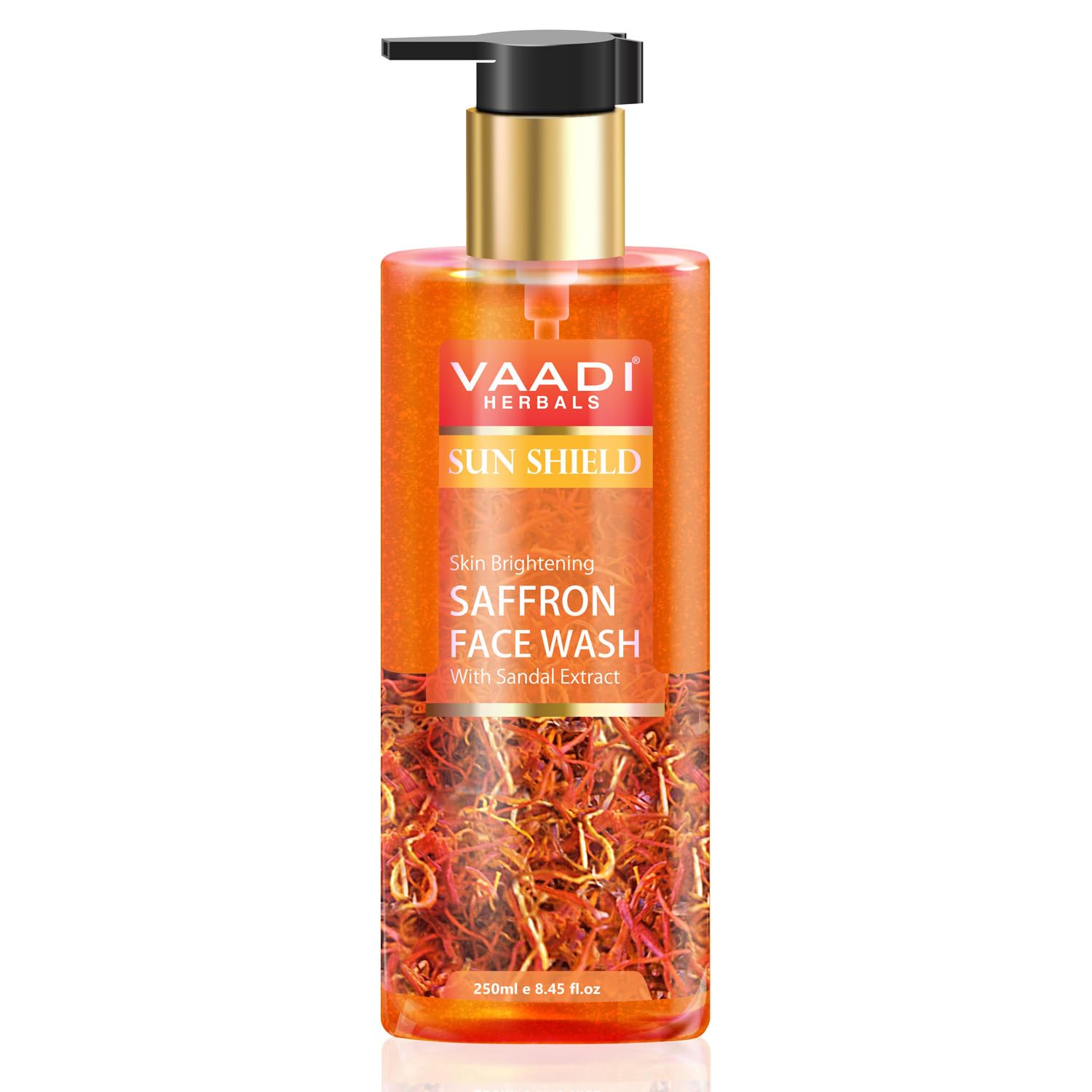 Vaadi Herbals Skin Whitening Saffron Face Wash With Sandal Extract 250 ml Pack For Bright Smooth Skin
Vaadi Herbals Skin Whitening Saffron Face Wash With Sandal Extract 250 ml Pack For Bright Smooth Skin