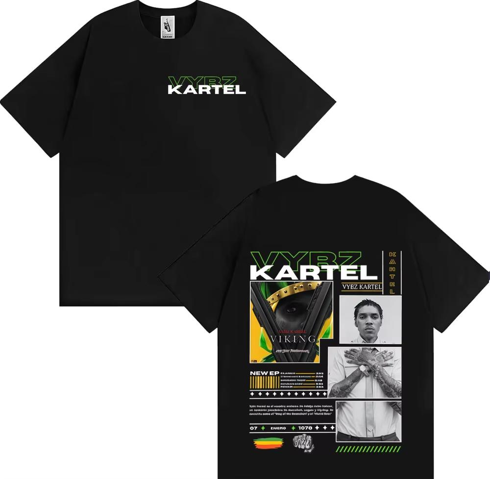 Rapper Vybz Kartel Tour 2026 Album T-shirts Men Women Comfort Short Sleeve Loose T Shirt Male Harajuku Hip Hop Pop Music T-sh... S разноцветный
Rapper Vybz Kartel Tour 2026 Album T-shirts Men Women Comfort Short Sleeve Loose T Shirt Male Harajuku Hip Hop Pop Music T-sh... S разноцветный