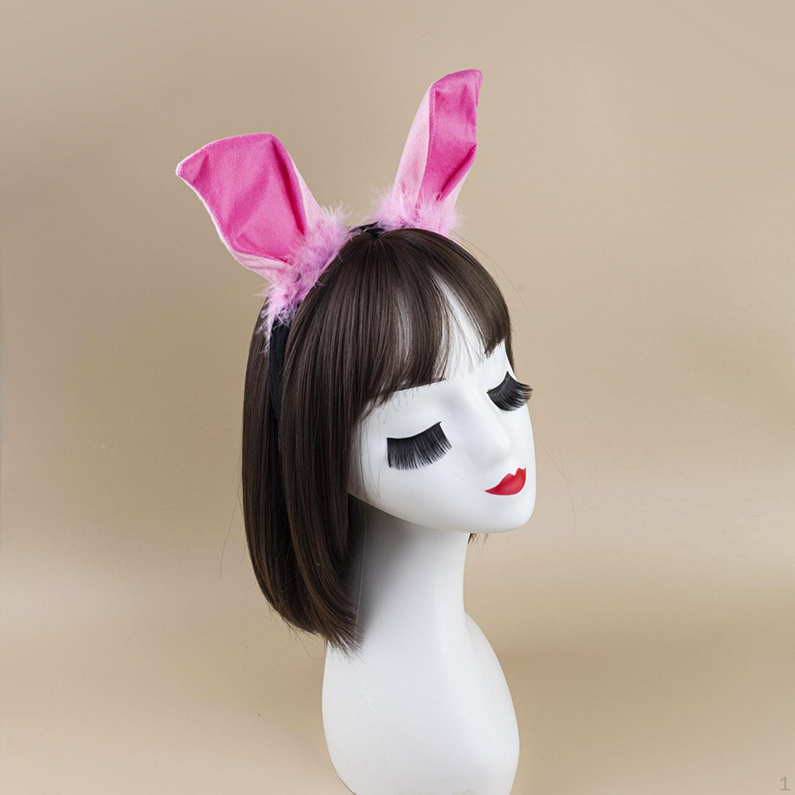 Pig Ears Headband Set Dress up Cute Costume Accessory for Cosplay Performance
Pig Ears Headband Set Dress up Cute Costume Accessory for Cosplay Performance