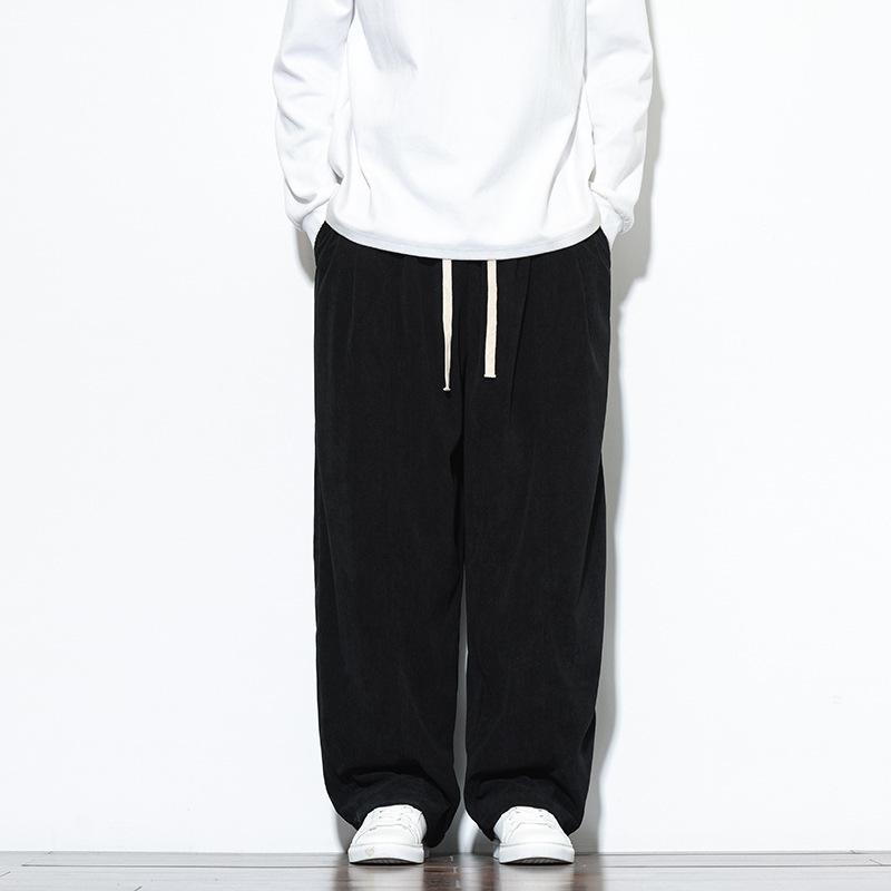 Autumn and Winter Velvet Casual Pants for Men, Chinese-style Large-sized Wide-leg Pants, Retro Straight-leg Halon Pants, Long Pants for Men 5XL чорний
Autumn and Winter Velvet Casual Pants for Men, Chinese-style Large-sized Wide-leg Pants, Retro Straight-leg Halon Pants, Long Pants for Men 5XL чорний