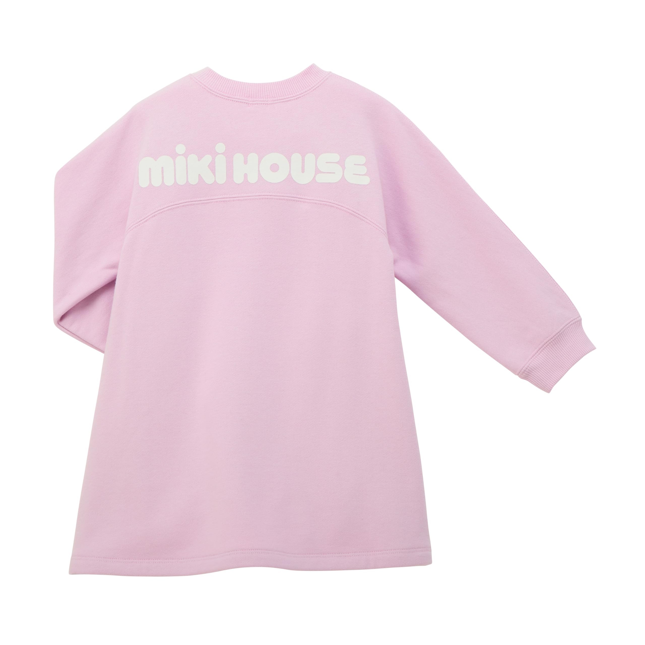 MIKI HOUSE Back Logo Dress, Long Sleeve, Solid Color, One-Point Logo, for Girls, Baby, Kids, Kindergarten, 80cm, Lavender, 10-1914-149, Web Exclusive
MIKI HOUSE Back Logo Dress, Long Sleeve, Solid Color, One-Point Logo, for Girls, Baby, Kids, Kindergarten, 80cm, Lavender, 10-1914-149, Web Exclusive