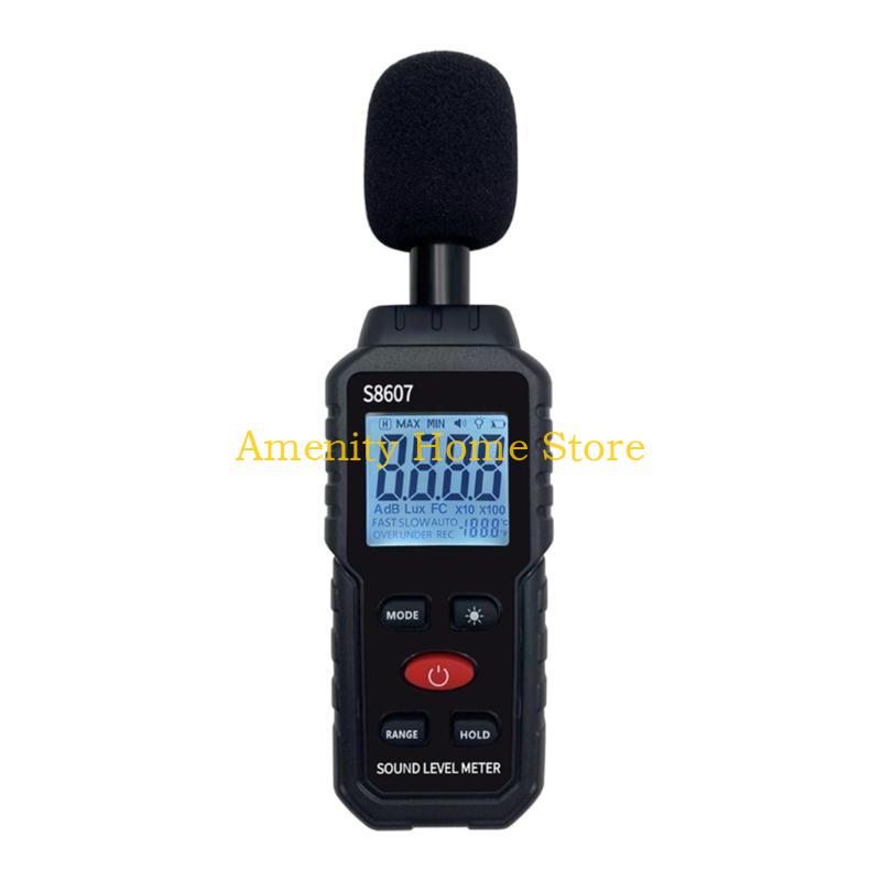 F26C LCD-Display Meter Sound Level Reader 30-130dB Hand-held Sound Noise Meter Alarm Digital Noise Meter Decibel Monitor-Test CN
F26C LCD-Display Meter Sound Level Reader 30-130dB Hand-held Sound Noise Meter Alarm Digital Noise Meter Decibel Monitor-Test CN