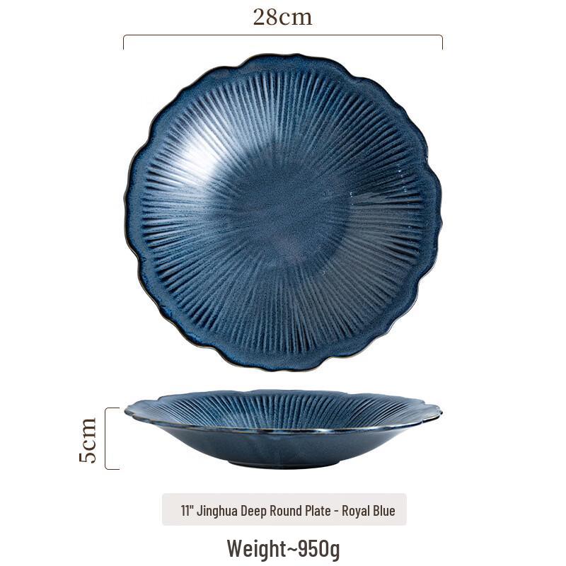 Ru Han Mirror Flower Retro Ceramic Dinner Plate
Ru Han Mirror Flower Retro Ceramic Dinner Plate