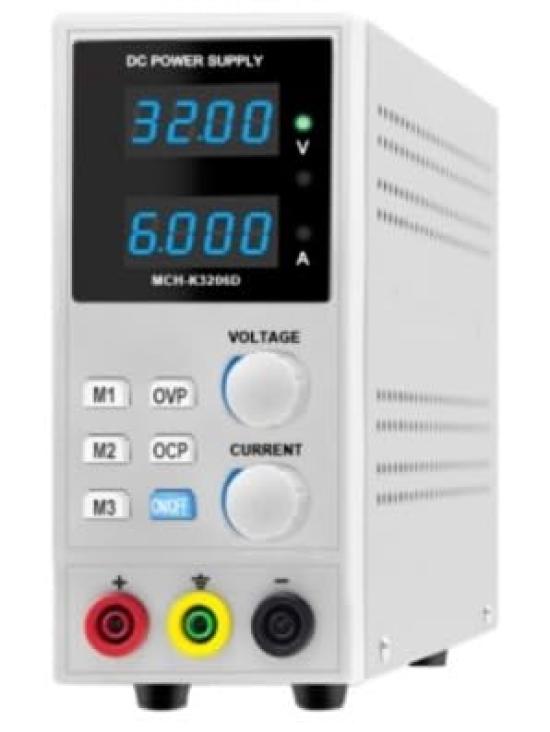 Joman Switching DC Stabilized Power Supply JPW3200D Series (JPW3203D (3A))
Joman Switching DC Stabilized Power Supply JPW3200D Series (JPW3203D (3A))