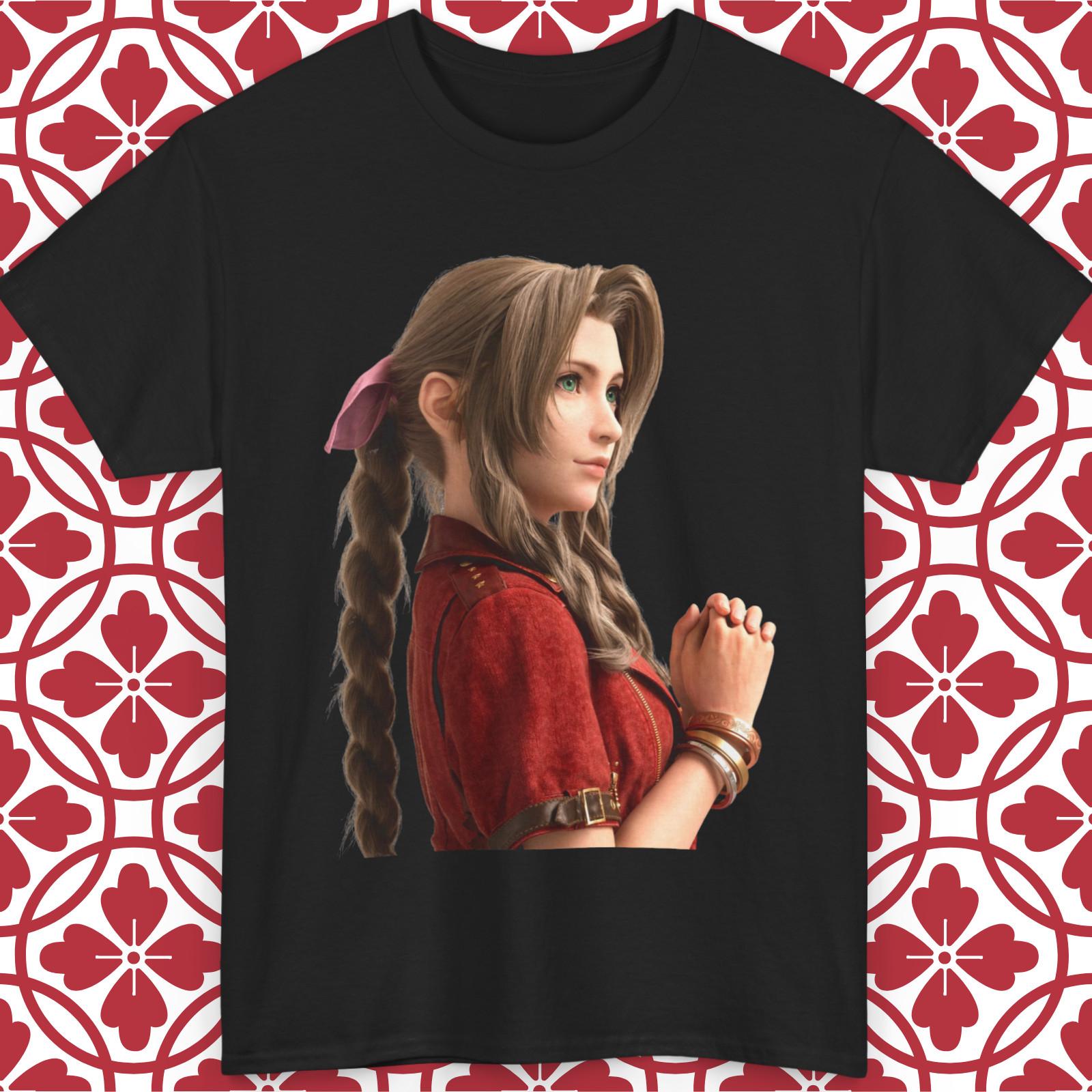 Final Fantasy VII Rebirth Aerith T-Shirt Mens Womens Tees Top Aeris Video Game Gamer Tee Unisex S-5XL 4XL
Final Fantasy VII Rebirth Aerith T-Shirt Mens Womens Tees Top Aeris Video Game Gamer Tee Unisex S-5XL 4XL