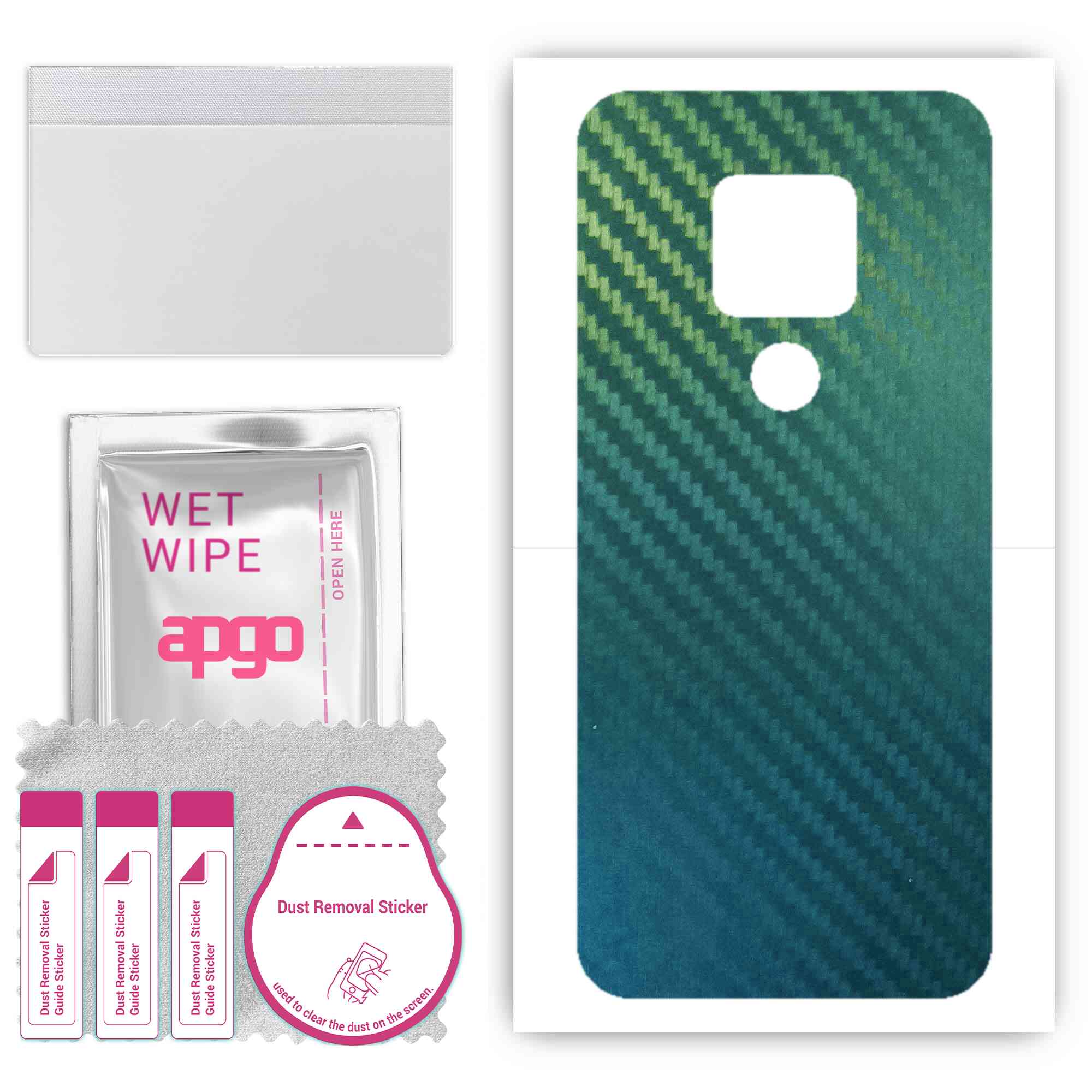apgo Protective Skin Sticker for the back compatible with Cubot P30, Wrap Film, Foil, Vinyl - Pattern Carbon Chameleon CAKA1
apgo Protective Skin Sticker for the back compatible with Cubot P30, Wrap Film, Foil, Vinyl - Pattern Carbon Chameleon CAKA1