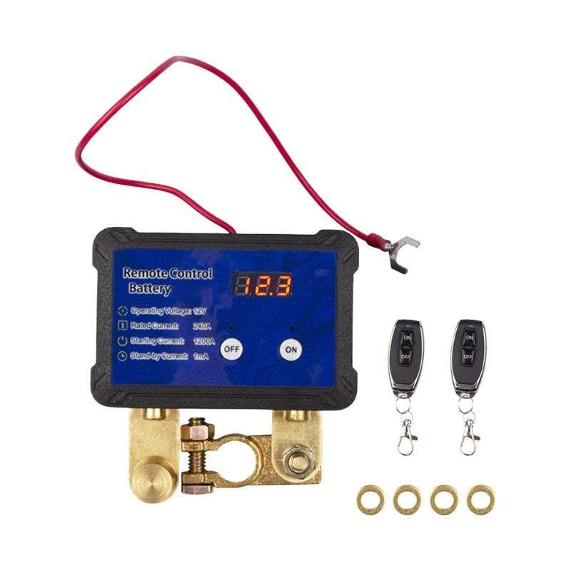 240A 12V Battery Isolation Switches With Keyless Remote Control Anti Theft Protection Metal Housing Hassle Less Setups 1
240A 12V Battery Isolation Switches With Keyless Remote Control Anti Theft Protection Metal Housing Hassle Less Setups 1
