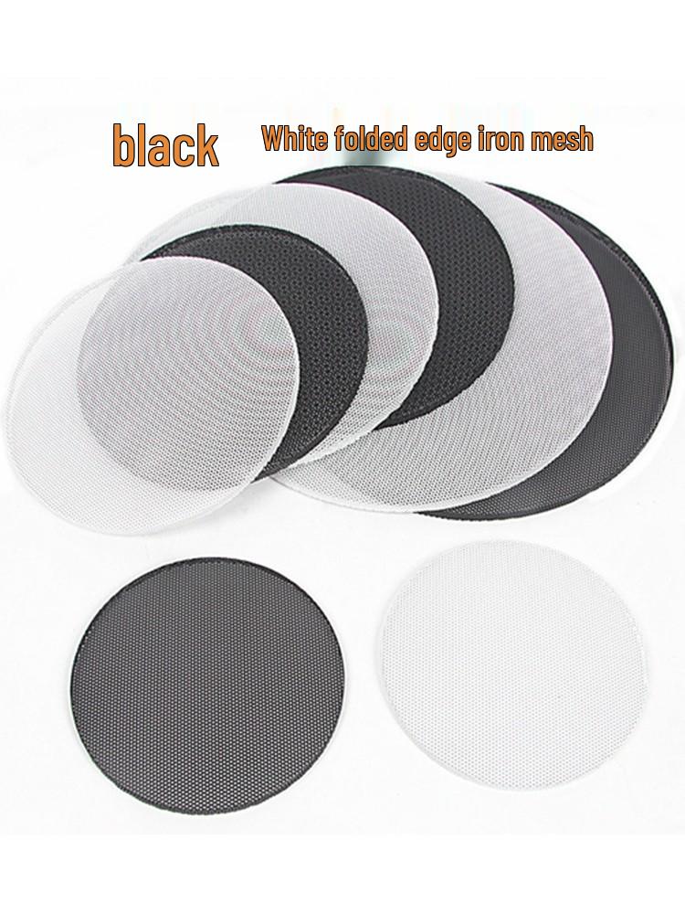 Black Iron Mesh Speaker Cover with Round Hole and Folded Edge 45mm diameter x 4mm height (Black)
Black Iron Mesh Speaker Cover with Round Hole and Folded Edge 45mm diameter x 4mm height (Black)