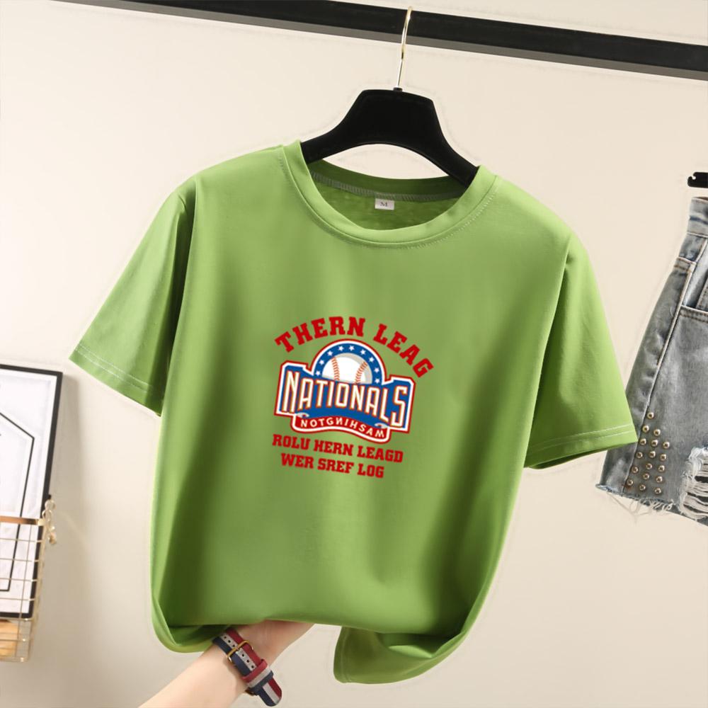 Футболки с принтом букв Харадзюку с коротким рукавом для женщин 2025 Лето Повседневная свободная студенческая футболка Женские топы Y2k 3XL зелёный
Футболки с принтом букв Харадзюку с коротким рукавом для женщин 2025 Лето Повседневная свободная студенческая футболка Женские топы Y2k 3XL зелёный