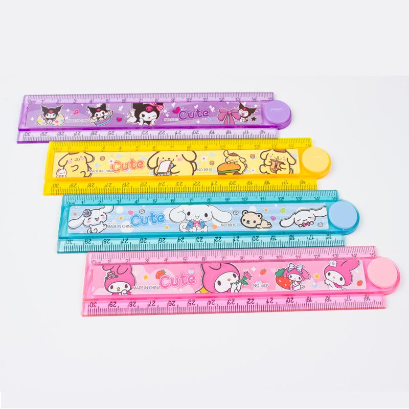 30cm Cartoon Plastic Ruler with Geometric Patterns - Folding Design for Kids/Student Stationery 30cm
30cm Cartoon Plastic Ruler with Geometric Patterns - Folding Design for Kids/Student Stationery 30cm