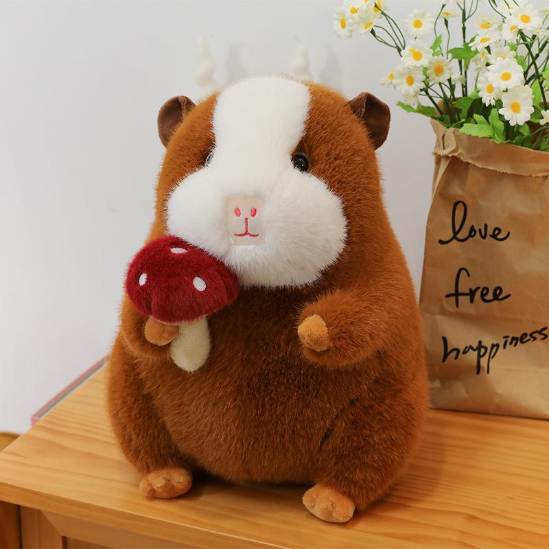 Milk cute sitting mushroom guinea pig plush toy grab machine doll children sleeping pillow ring carrot pig 25cm【0.14kg】
Milk cute sitting mushroom guinea pig plush toy grab machine doll children sleeping pillow ring carrot pig 25cm【0.14kg】
