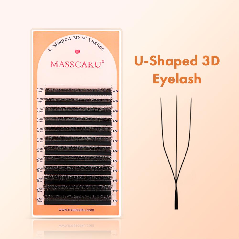 MASSCAKU U Shaped 4D 5D Eyelashes 0.07mm Thickness Easy to Pick Quick Grafting Long-Lasting Extensions De Pestanas Makeup Tools D&0.07mm&8-15mm mix length
MASSCAKU U Shaped 4D 5D Eyelashes 0.07mm Thickness Easy to Pick Quick Grafting Long-Lasting Extensions De Pestanas Makeup Tools D&0.07mm&8-15mm mix length