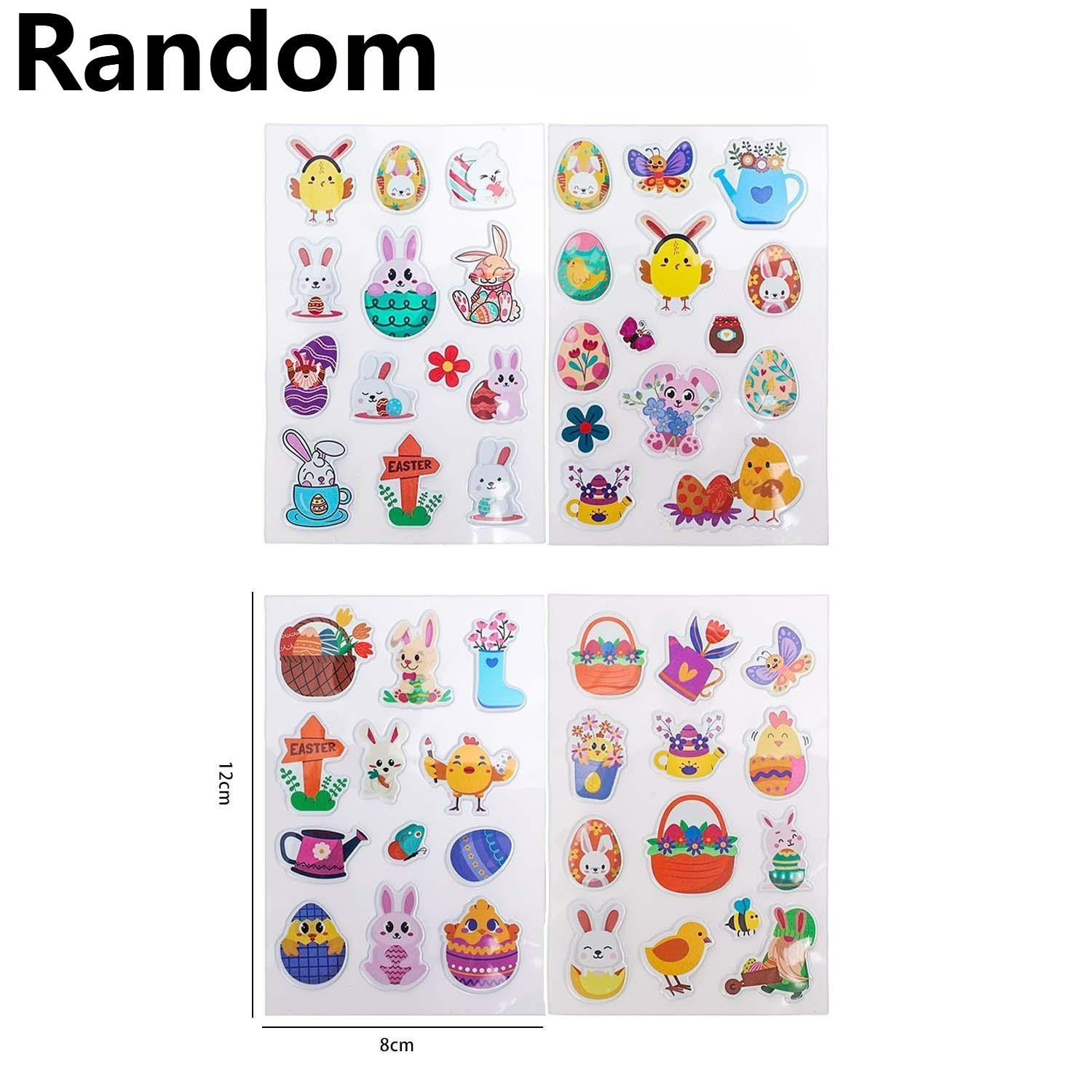 20/2Sheets Easter 3D Stickers Easter Egg Cartoon Rabbit Flower Basket Stickers DIY Creative Scrapbook Gift Stationary Decal 2 Sheet
20/2Sheets Easter 3D Stickers Easter Egg Cartoon Rabbit Flower Basket Stickers DIY Creative Scrapbook Gift Stationary Decal 2 Sheet