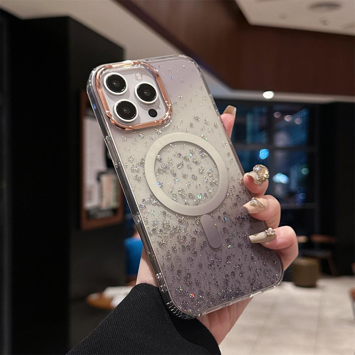 The Apple 16 Brilliant Magnetic Series Is Suitable for IPhone15promax with A Starry Sky Gradient Glitter 14 Full Package iPhone13Promax
The Apple 16 Brilliant Magnetic Series Is Suitable for IPhone15promax with A Starry Sky Gradient Glitter 14 Full Package iPhone13Promax