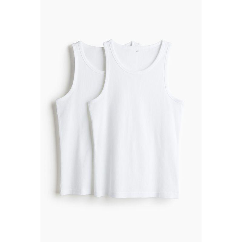 HM Мужская одежда Жилет 2 шт. Летний Облегающий тип Простой и Удобный Трикотажный жилет 1216838 White 165/84
HM Мужская одежда Жилет 2 шт. Летний Облегающий тип Простой и Удобный Трикотажный жилет 1216838 White 165/84