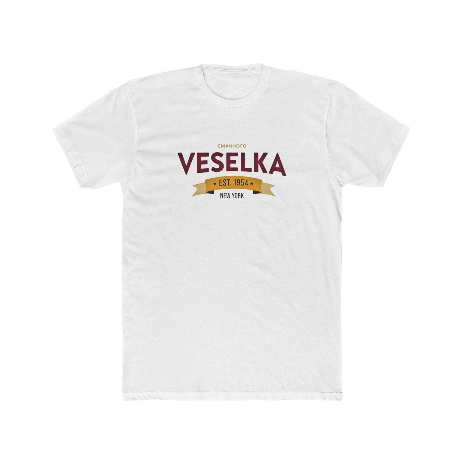 Veselka Ukranian Restaurant East Village New York City Men s Cotton Crew Tee 4XL
Veselka Ukranian Restaurant East Village New York City Men s Cotton Crew Tee 4XL