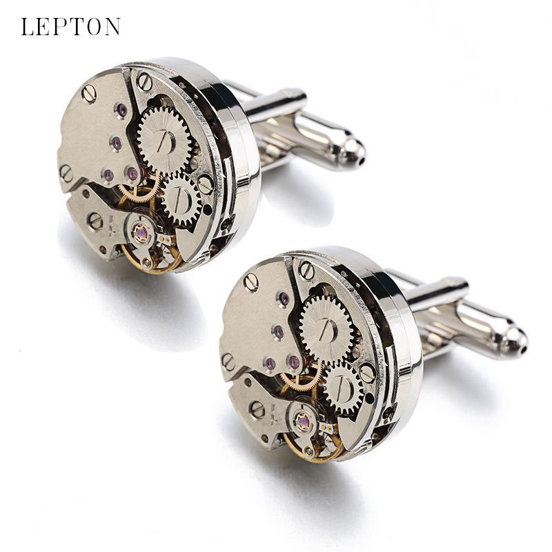 High-End Watch Movement Cufflinks Men S French Shirt Cuff Links Movement Gear Cufflinks Studs copper
High-End Watch Movement Cufflinks Men S French Shirt Cuff Links Movement Gear Cufflinks Studs copper