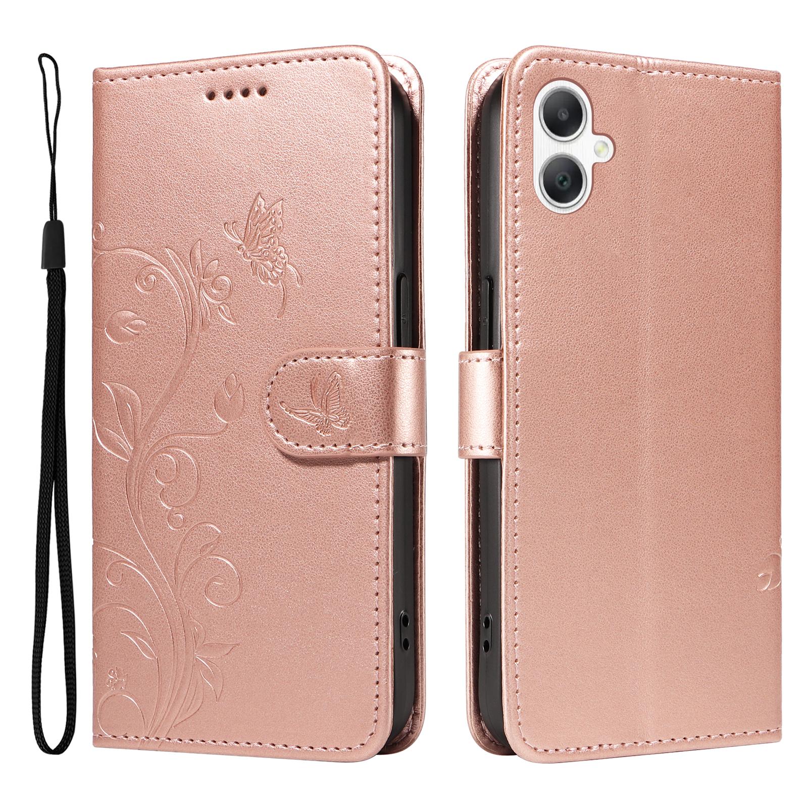 Для Samsung Galaxy A06 5G/Galaxy A06 4G Чохли з ПУ шкіри з квітковим візерунком Гаманець Підставка Чохол для телефону з ремінцем Rose Gold
Для Samsung Galaxy A06 5G/Galaxy A06 4G Чохли з ПУ шкіри з квітковим візерунком Гаманець Підставка Чохол для телефону з ремінцем Rose Gold