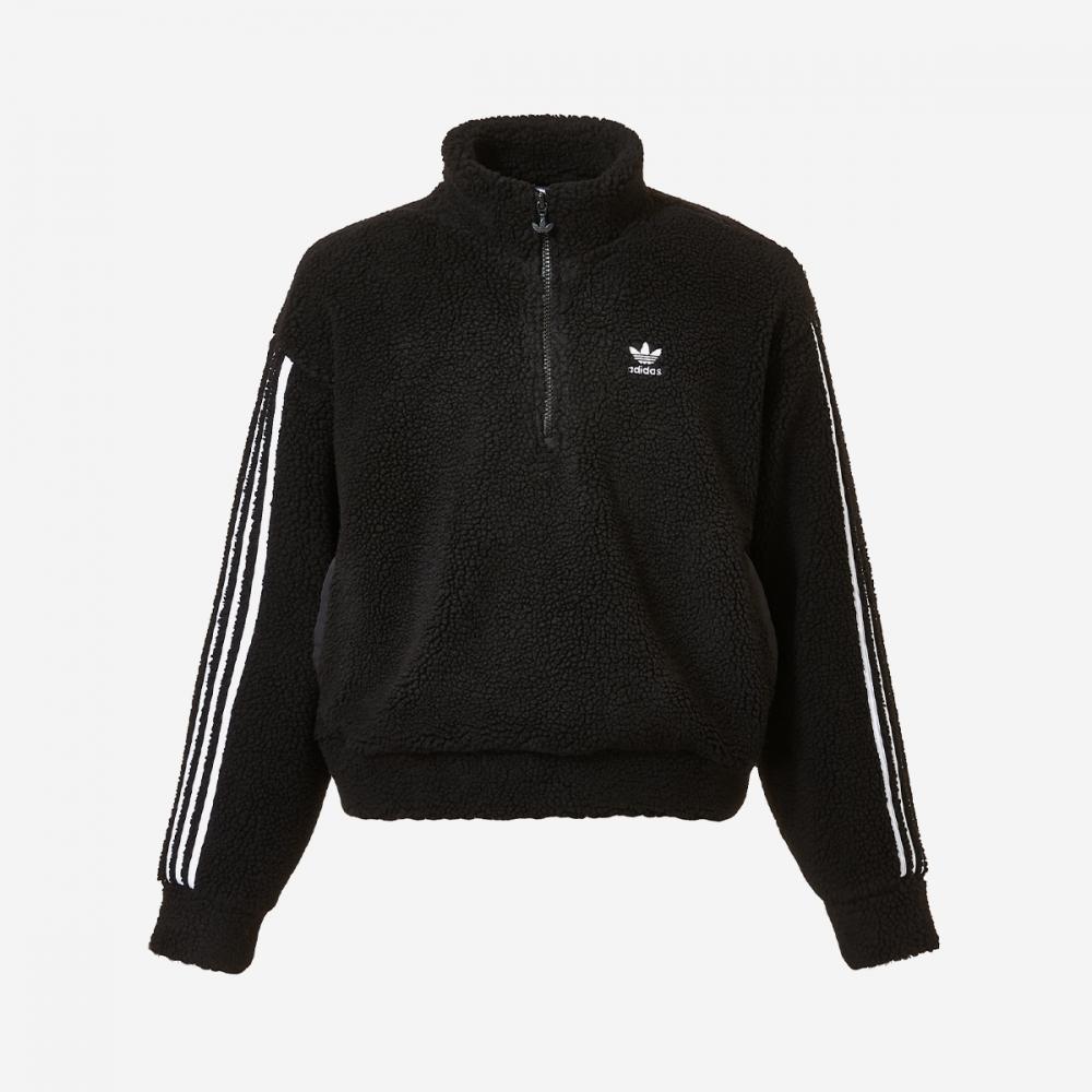 Толстовка Adidas Sherpa на молнии ЧЕРНАЯ 
Толстовка Adidas Sherpa на молнии ЧЕРНАЯ