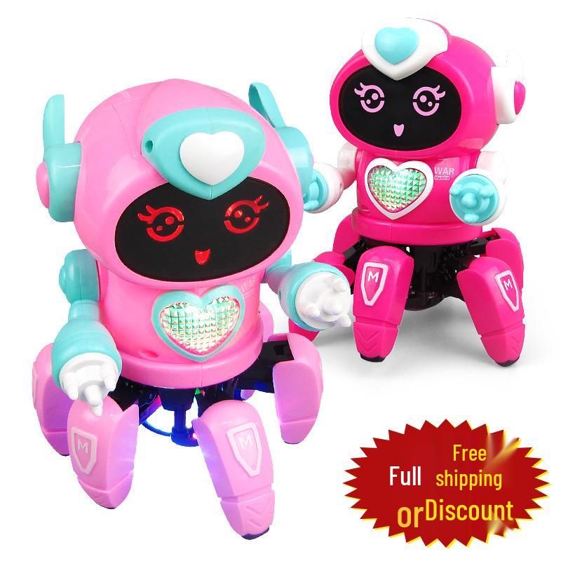 Electric Singing & Dancing Cartoon Fish Robot Toy with Lights
Electric Singing & Dancing Cartoon Fish Robot Toy with Lights
