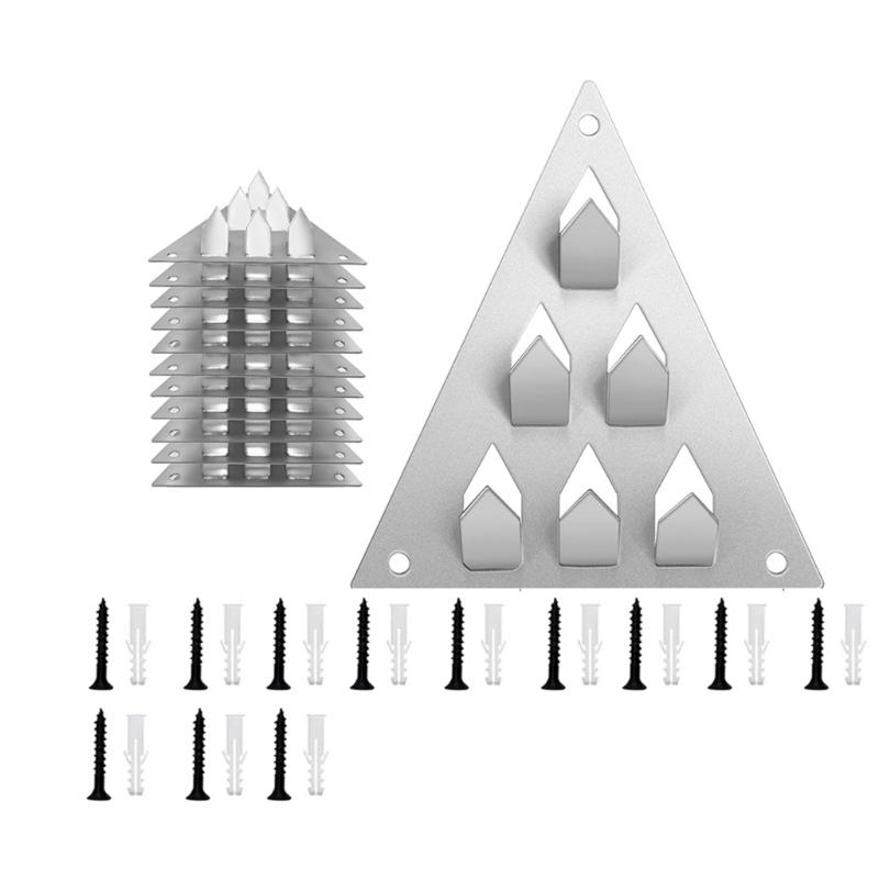 Acoustic Panel Fixing Clip for Easy Push in Installation Unique Triangles and Six Extended Tip for Secure Wall Mounting 1
Acoustic Panel Fixing Clip for Easy Push in Installation Unique Triangles and Six Extended Tip for Secure Wall Mounting 1