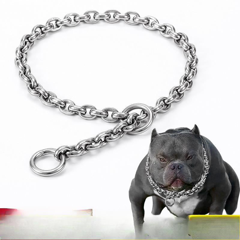 Stainless Steel P Chain Round Face Dog Collar Large Dog Chain Collar Dog Collar P Chain Neck Ring
Stainless Steel P Chain Round Face Dog Collar Large Dog Chain Collar Dog Collar P Chain Neck Ring