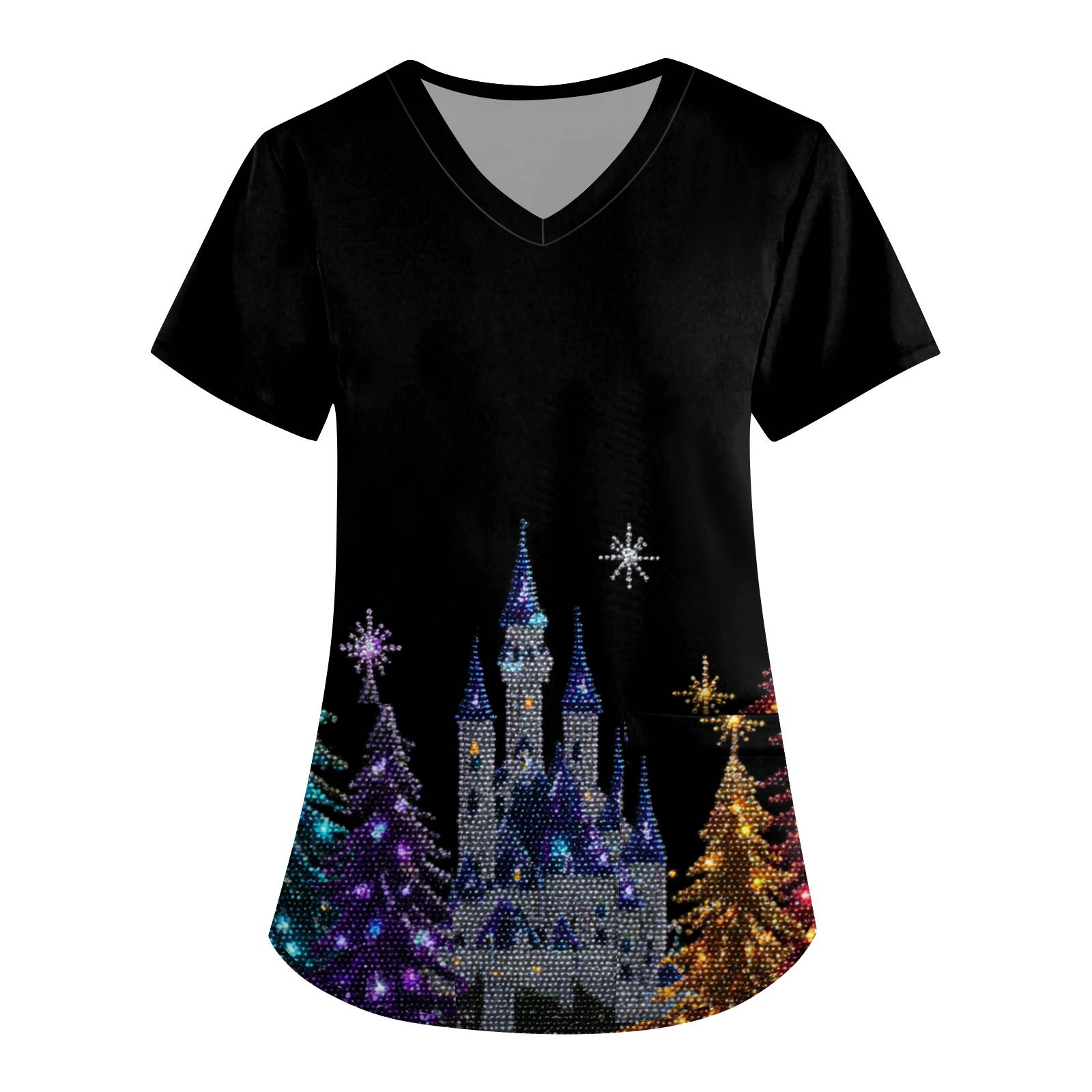 Женская рабочая униформа с принтом, V-образный вырез, карманы, базовый короткий рукав, пуловер, топ S
Женская рабочая униформа с принтом, V-образный вырез, карманы, базовый короткий рукав, пуловер, топ S