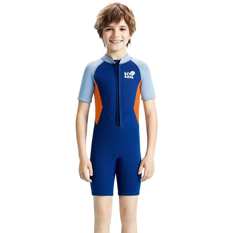 Children s Diving Suit 2.5MM Boys short-sleeved One-piece Thermal Young Swimming Snorkeling Surfing M
Children s Diving Suit 2.5MM Boys short-sleeved One-piece Thermal Young Swimming Snorkeling Surfing M