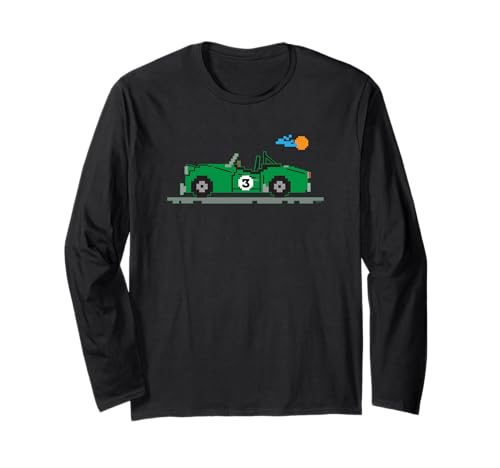 8-Bit Cartoon Triumph TR3 TR 3 British Green Auto Racing Long Sleeve T-Shirt
8-Bit Cartoon Triumph TR3 TR 3 British Green Auto Racing Long Sleeve T-Shirt